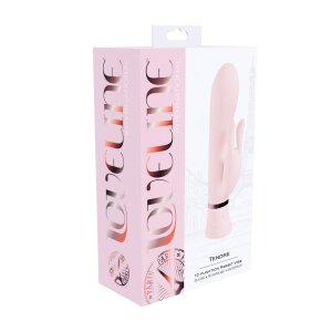 Loveline Tendre rabbit vibrator pink 7.5 cm Ø 3.4 cm