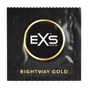 EXS Condoms Rightway Gold Latexkondome 53 mm 12 Stück