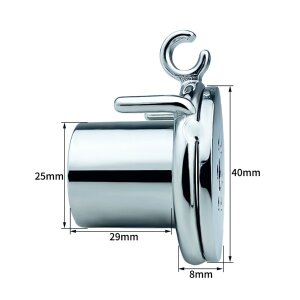 Kiotos Keuschheitskäfig mit abnehmbarem...