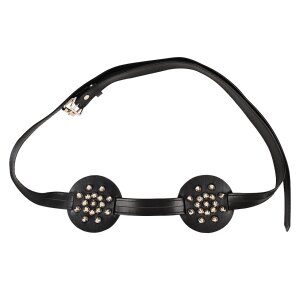 Kiotos Harnais de Poitrine &agrave; Pointes Noir