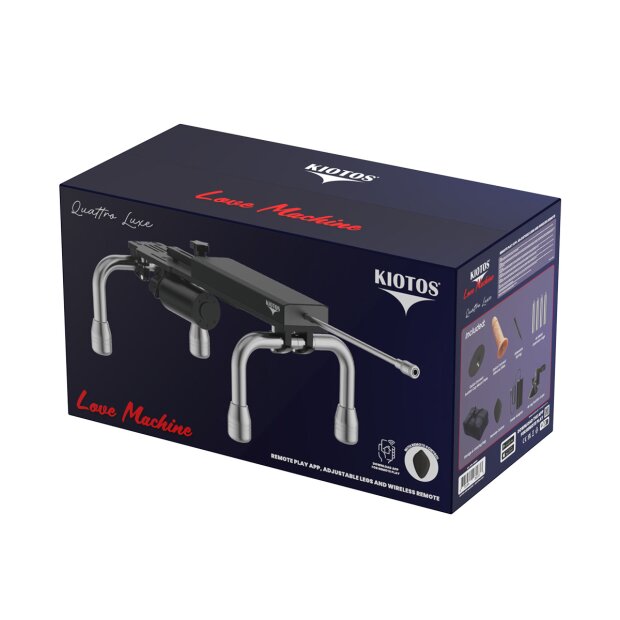 Kiotos Love Machine Quattro Luxe Schwarz