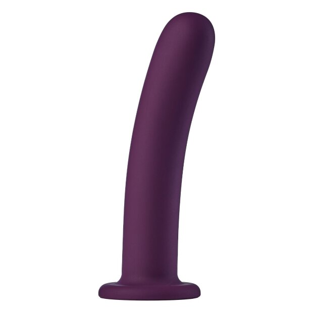 Dream Toys Strap on Dildo mit Saugnapf 18,5 cm lila