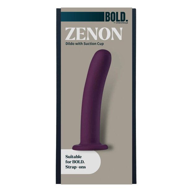 Dream Toys Strap on Dildo mit Saugnapf 18,5 cm lila