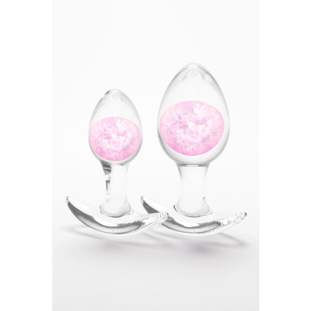 NS Novelties Glams Cosmic Analplugs 2-teilig Pink