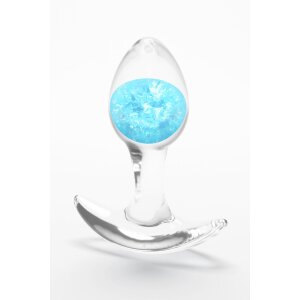 NS Novelties Glams Cosmic Small Plug Anal Bleu Ø 3 cm