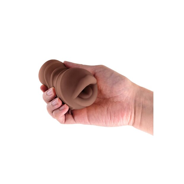 NS Novelties Pocket Pals masturbateur de poche bouche brun