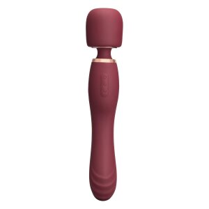 Le Wand 2in1 Wand Massager with Dual Vibration Red 22.2...