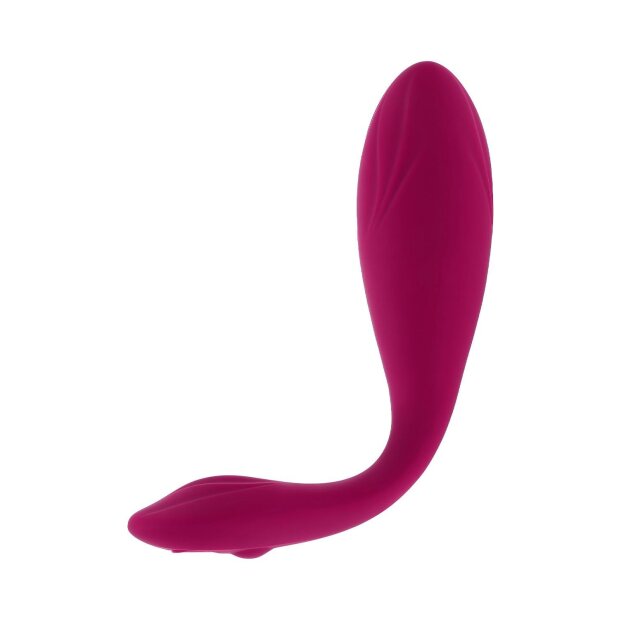 Evolved Cherry Pose Flexibler Vibrator Pink 16,1 cm