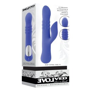 Evolved Pop Goes The O Vibrator mit Klitorisstimulation...