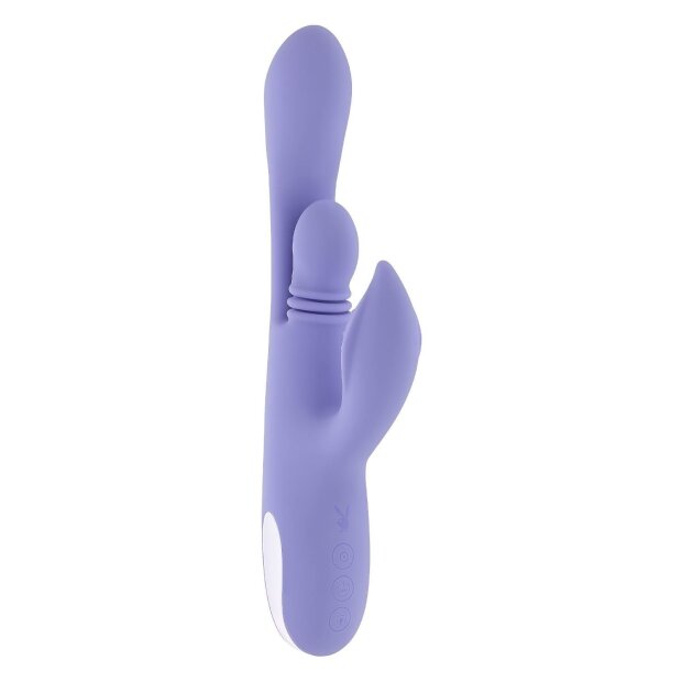 Evolved Playboy Nubbin Rubbin Thrusting Vibrator Lila 24,1 cm