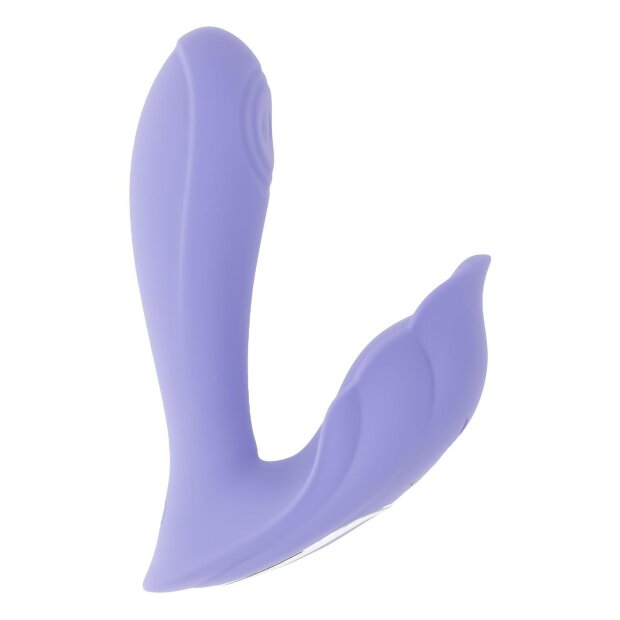 Evolved Playboy Lilac Fantasy Dual Vibrator Lila 13,5 cm