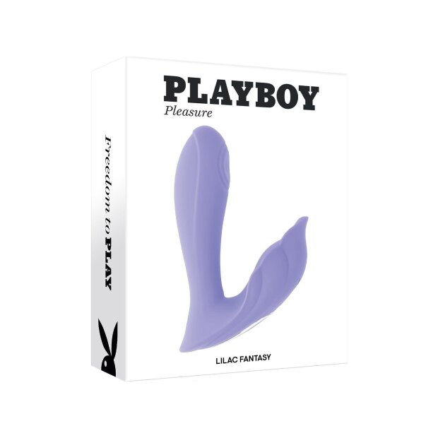 Evolved Playboy Lilac Fantasy Dual Vibrator Lila 13,5 cm
