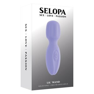 Evolved Selopa Lil Wand Massager Purple 10.9 cm