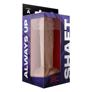 Shaft Model A Realistic Dildo with Balls Beige 26.7 cm