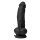Shaft Modèle N Godemichet réaliste avec testicules et vibration Noir 21,5 cm