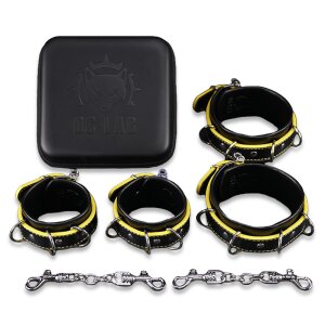 DG-Lab Hunter Restraints Set Schwarz Gelb