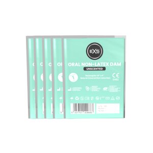 EXS Condoms Non-Latex Oral Dam Lecktücher 1 Stück