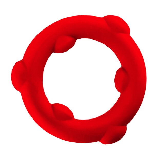 Oxballs Anneau pénien en silicone rouge