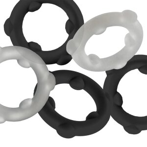 Oxballs Silicone Cock Ring Set 5 Pieces