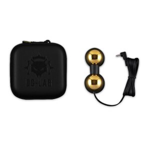 DG-Lab Bi-Polar Double-Ball Electrode Gold