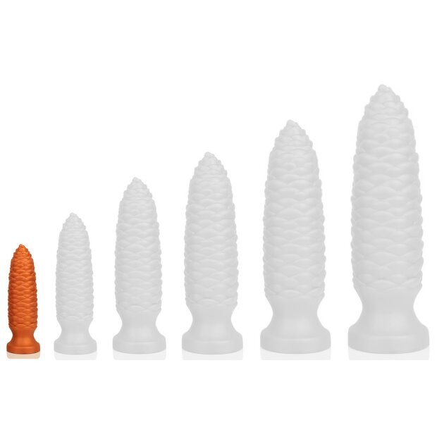 TheAssGasm Pine Analplug XS Orange Ø 3 cm