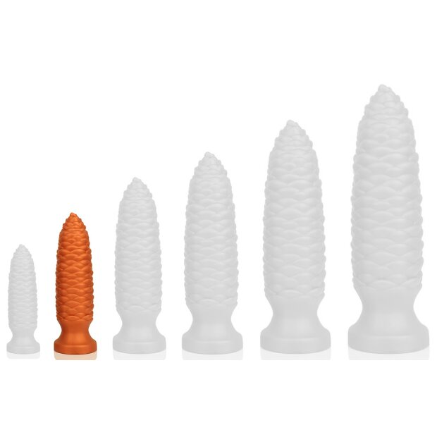 TheAssGasm Pine Analplug S Orange Ø 4 cm