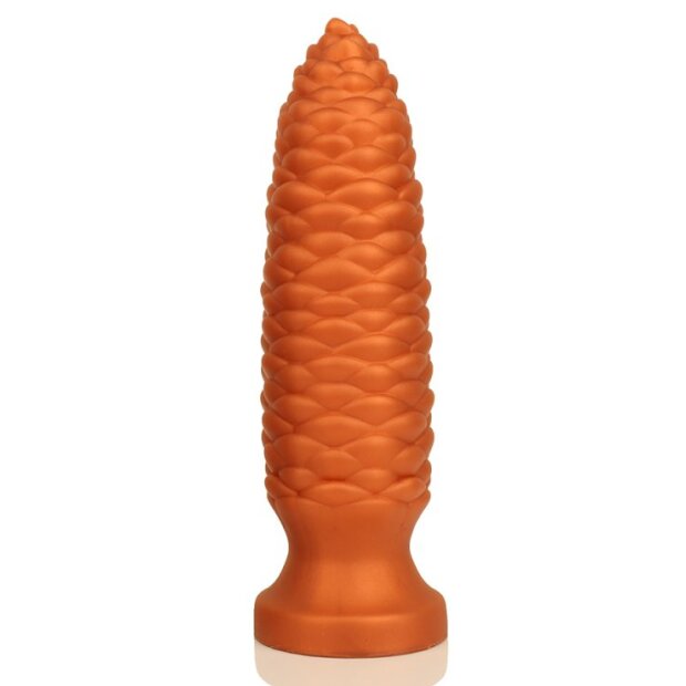 TheAssGasm Pine Plug Anal XXL Orange Ø 8 cm