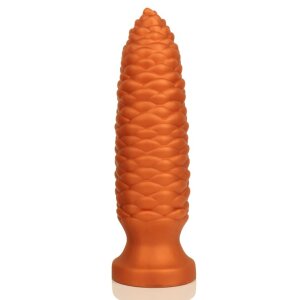 TheAssGasm Pine Analplug XXL Orange Ø 8 cm