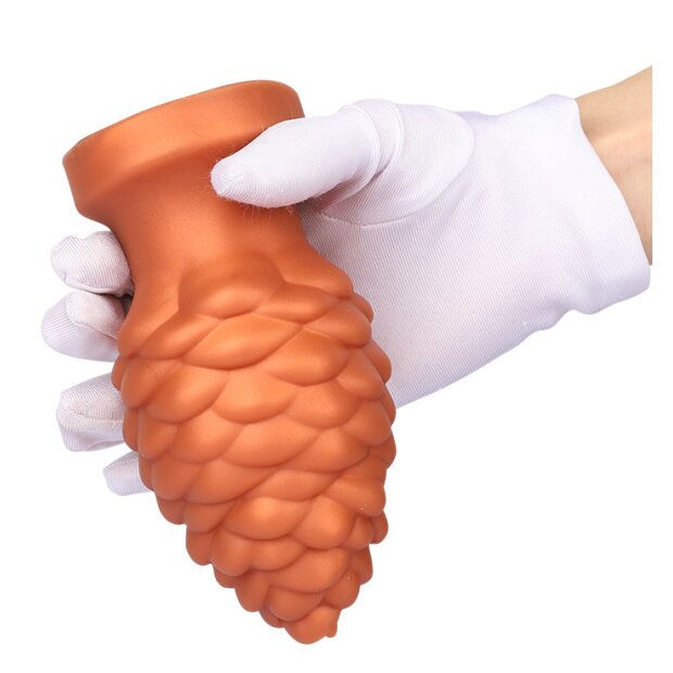 TheAssGasm Pinhead Analplug S Orange Ø 4 cm