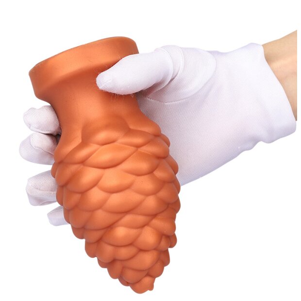 TheAssGasm Pinhead Analplug M Orange Ø 5 cm