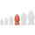 TheAssGasm Pinhead Plug Anal L Orange Ø 6 cm