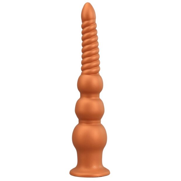 TheAssGasm Multivers Gode Anal M Orange 25 cm Ø 5,5 cm