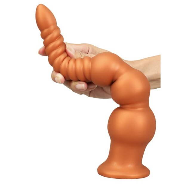 TheAssGasm Multivers Gode Anal M Orange 25 cm Ø 5,5 cm
