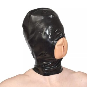LateXcite Vagina Hood Medium Schwarz