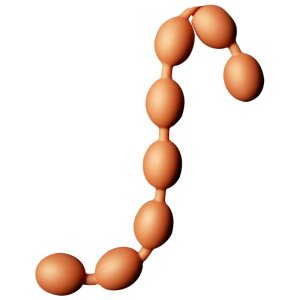 TheAssGasm Bolz Boules Anales M Orange 56 cm Ø 4,7 cm