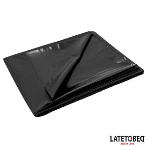 LATETOBED PVC-Plane 220 x 130 cm Schwarz