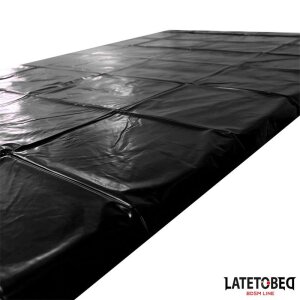 LATETOBED PVC-Plane 220 x 130 cm Schwarz