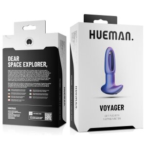 HUEMAN Vibrant Voyager Plug anal vibrant 11,5 cm
