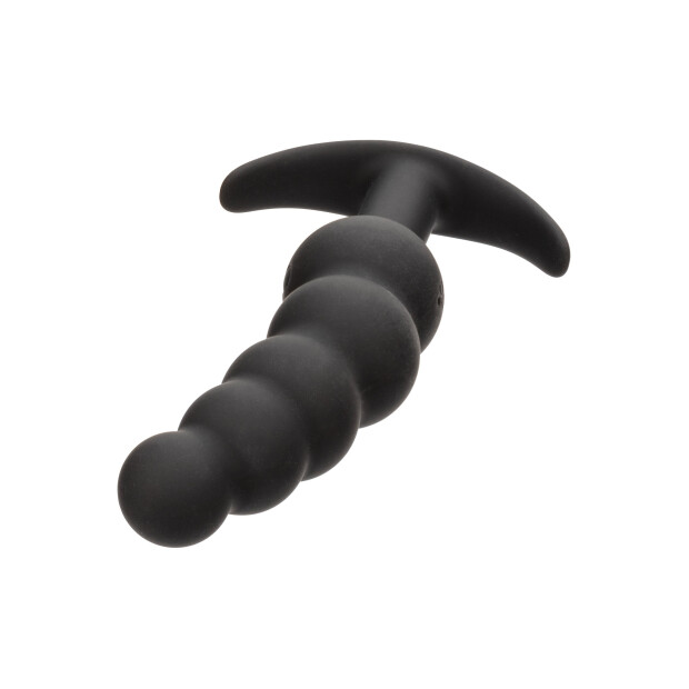 CalExotics Vibrating X5 Beaded Plug Schwarz Ø 2,5 cm