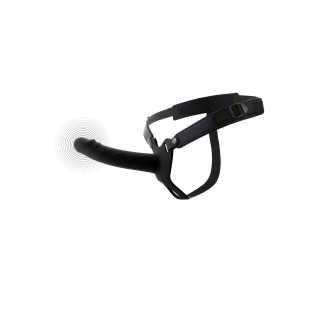 Hidden Desire INFERNO Hollow Vibrating Strap-On with Remote Control