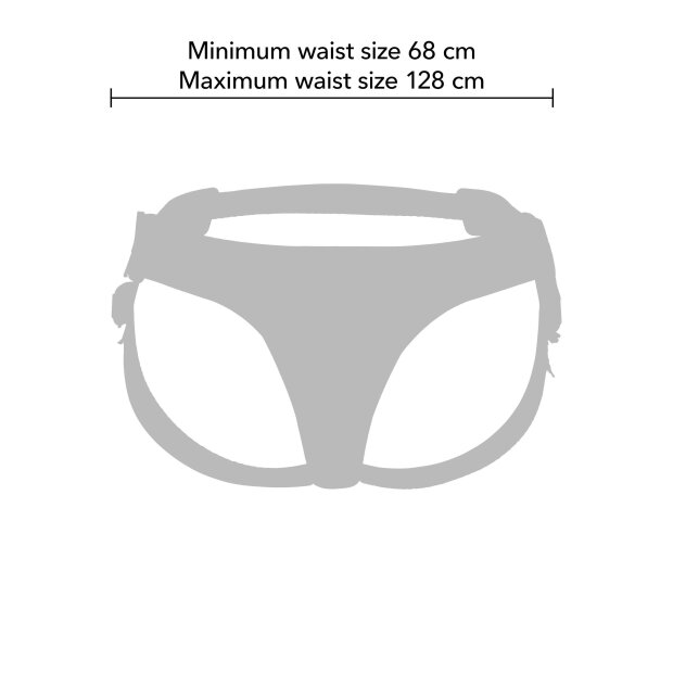 Hidden Desire INFERNO harnais strap-on Brazilian Deluxe