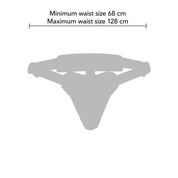 Hidden Desire INFERNO Seductive Tanga Strap On-Harness