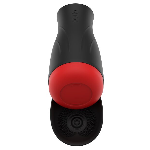 Hidden Desire Fusion X Deep Squeeze Nutbuster Triple Masturbator Black