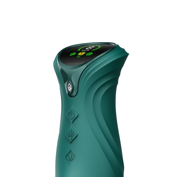 ZALO Mose 2 Rabbit Vibrator with Thrusting Function Green