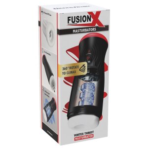 Hidden Desire Fusion X Vortex Thrust Masturbator Black