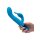 CalExotics Beaded Power G Vibrator Blue 24.25 cm Ø 4.5 cm