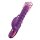 She.E.O. Swirl Thrusting Rabbit Vibrator Purple 26 cm