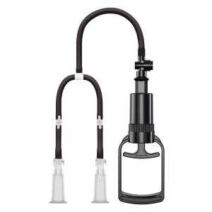 She.E.O. Vacuum Nipple Pleasure Pump Black S-M Ø 3 cm