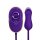 She.E.O. Pompe Clitoridienne Léchante & Stimulateur Anal Violet 9 cm Ø 5,3 cm