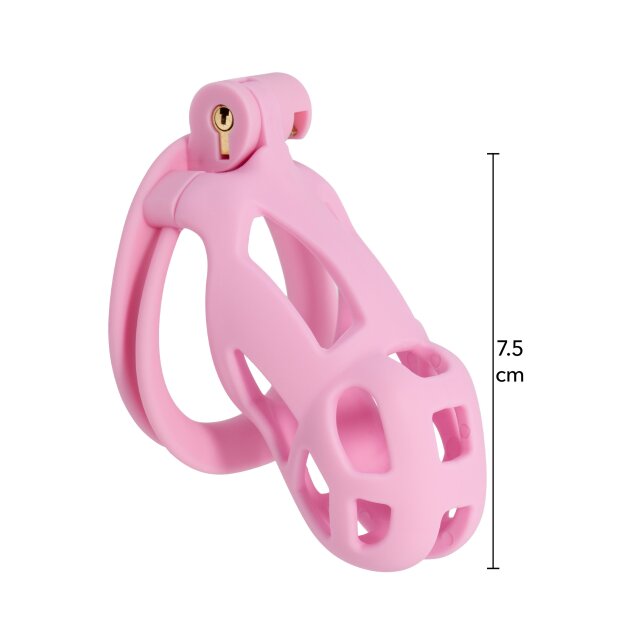 Hidden Desire Penis Prison Peniskäfig Regular Pink 10 cm
